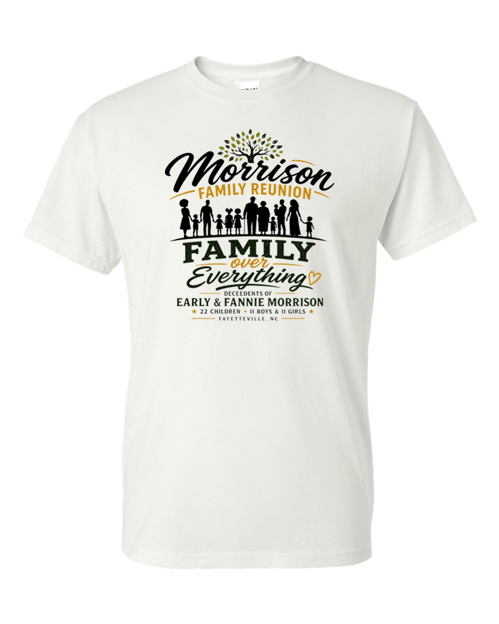 2026 Morrison Family Reunion T-Shirts