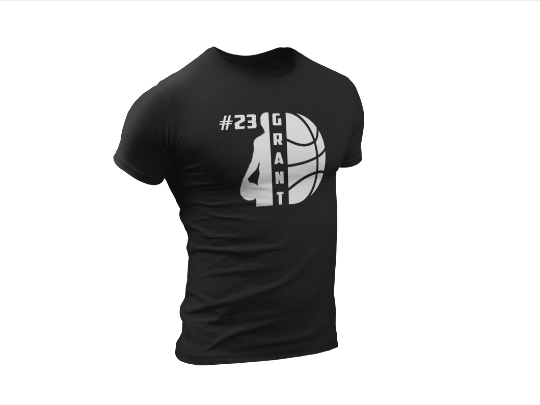 GMS Bball Dads Shirt - Personalized with Name & Number (Enter Name & Number in notes at Checkout)