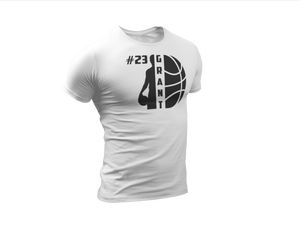 GMS Bball Dads Shirt - Personalized with Name & Number (Enter Name & Number in notes at Checkout)